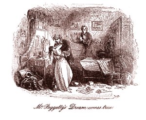 David Copperfield av Hablot Knight Browne