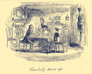 David Copperfield av Hablot Knight Browne