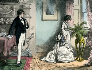 Vår felles venn av Dickens av Hablot Knight Browne