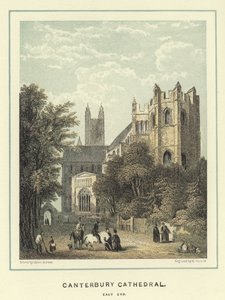 Canterbury Cathedral, østenden av Hablot Knight Browne