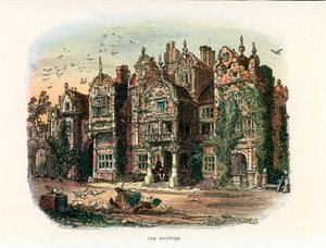 Illustrasjon for Barnaby Rudge. av Hablot Knight Browne