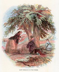 Illustrasjon for Bleak House av Hablot Knight Browne