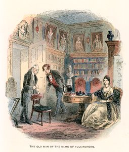 Illustrasjon for Bleak House av Hablot Knight Browne