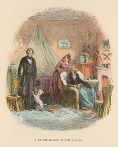 Illustrasjon for David Copperfield av Hablot Knight Browne