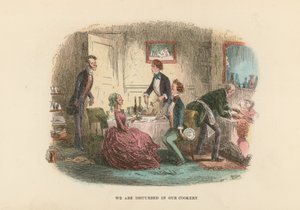Illustrasjon for David Copperfield av Hablot Knight Browne