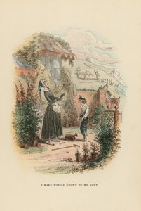 Illustrasjon for David Copperfield av Hablot Knight Browne