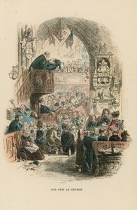 Illustrasjon for David Copperfield av Hablot Knight Browne