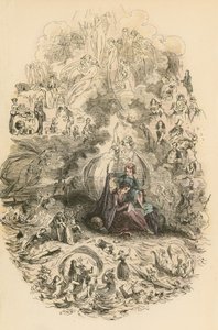 Illustrasjon for Dombey and Son av Hablot Knight Browne