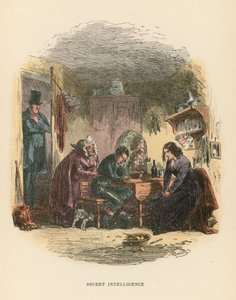 Illustrasjon for Dombey and Son av Hablot Knight Browne