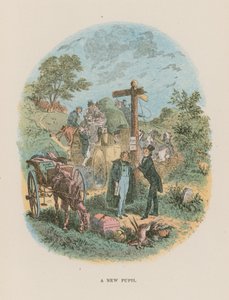 Illustrasjon for Martin Chuzzlewit av Hablot Knight Browne