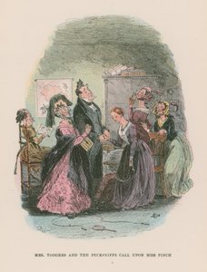 Illustrasjon for Martin Chuzzlewit av Hablot Knight Browne