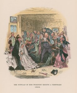 Illustrasjon for Martin Chuzzlewit av Hablot Knight Browne