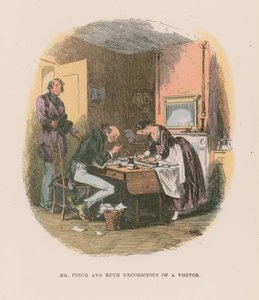 Illustrasjon for Martin Chuzzlewit av Hablot Knight Browne