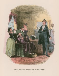Illustrasjon for Martin Chuzzlewit av Hablot Knight Browne