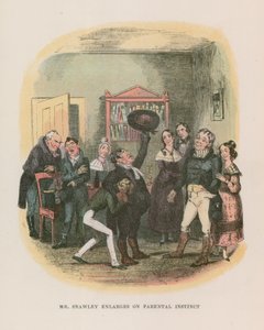 Illustrasjon for Nicholas Nickleby av Hablot Knight Browne