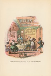 Illustrasjon for Pickwick Papers av Hablot Knight Browne