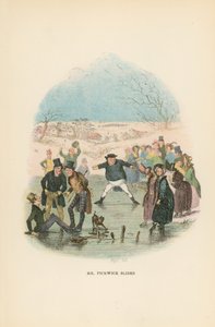Illustrasjon for Pickwick Papers av Hablot Knight Browne