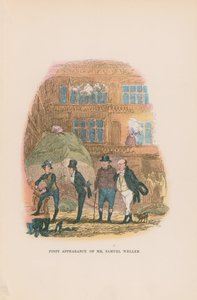 Illustrasjon for Pickwick Papers av Hablot Knight Browne