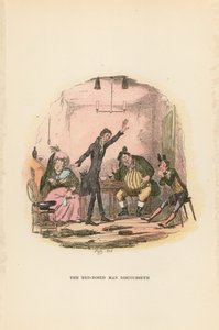 Illustrasjon for Pickwick Papers av Hablot Knight Browne