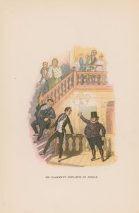 Illustrasjon for Pickwick Papers av Hablot Knight Browne