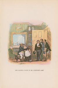 Illustrasjon for Pickwick Papers av Hablot Knight Browne