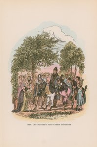 Illustrasjon for Pickwick Papers av Hablot Knight Browne