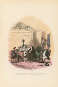 Illustrasjon for Pickwick Papers av Hablot Knight Browne