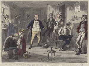 Illustrasjon for Pickwick Papers av Hablot Knight Browne