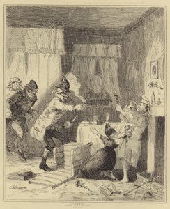 Innbruddstyvene av Hablot Knight Browne