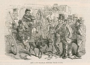 The Great Cab Strike: Enhver bekvemmelighet bedre enn ingen av Hablot Knight Browne