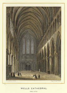 Wells Cathedral, skipet av Hablot Knight Browne