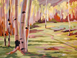 Tidlig lys, ca. 2025 (olje på lerret) av Hadley Rampton