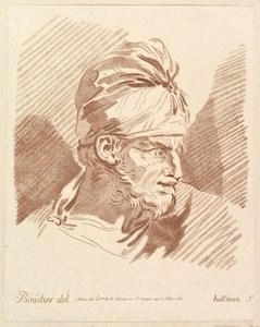 Leder av en mann med turban, midten til slutten av 1700-tallet. av Hakman