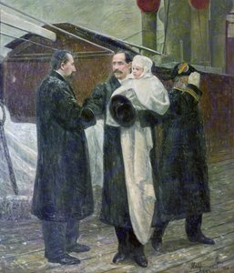Kong Haakon på norsk land i 1905