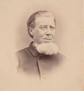Portrett av Paulus Roetter 1806-1894, før 1894. av Hall