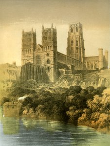 Durham Cathedral, County Durham, c1870.