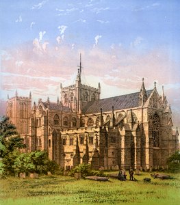 Ripon katedral, Yorkshire, c1870