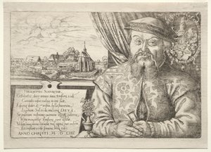 Hieronymus Schurstab, borgermester i Nürnberg av Hanns Lautensack