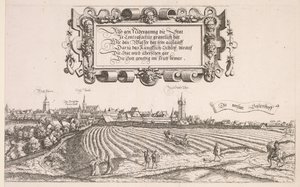 Panoramautsikt over Nürnberg: Høyre del av Hanns Lautensack