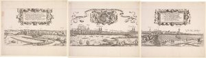 Panoramautsikt over Nürnberg, 1552.
