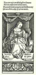 Innvendig og utvendig god (gravering) av Hans (after) Burgkmair