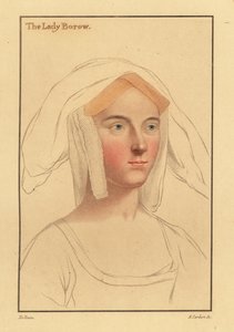 Alice London eller Catherine Clifton eller Catherine Parr., 1812 (gravering) av Hans (after) Holbein the Younger