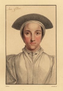 Anne av Cleves eller Amalia av Cleves., 1812 (gravering)