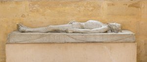 Kristus ved graven, kopi av H.Holbein. langs kysten av kapellet til Invalides (1670), Paris (fotografi) av Hans (after) Holbein the Younger