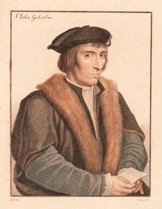 Sir John Godsalve , engelsk politiker, død 1557., 1812 (gravering) av Hans (after) Holbein the Younger