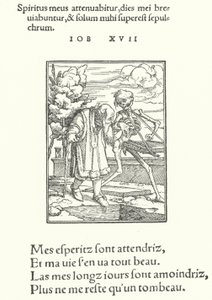 Den gamle mannen (gravering) av Hans (after) Holbein the Younger