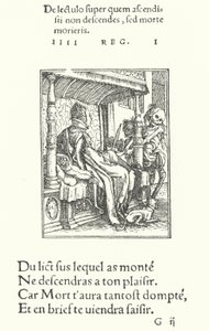 Prinsessen, eller hertuginnen (gravering) av Hans (after) Holbein the Younger