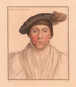 Thomas Howard, jarl av Surrey., 1812 (gravering) av Hans (after) Holbein the Younger