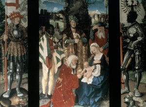 Tilbedelse av magi, 1507 av Hans Baldung
