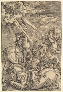 Konvertering av Paul, ca. 1514. av Hans Baldung